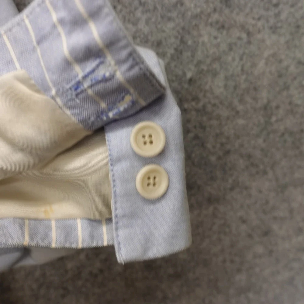 Polo Ralph Lauren Mens M 42R Light Blue Hopsack Sport Coat Summer‎ Blazer Jacket